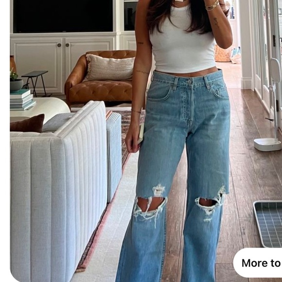 GRLFRND Denim - GRLFRND Bella Low Rise Boyfriend Jeans Size 32